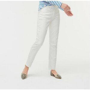 J.Crew Factory $89 Factory Slim Boyfriend Jean White Size 34 AL457